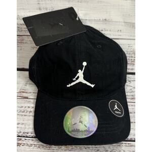 Air Jordan Boys Black Youth Ball Cap Hat New